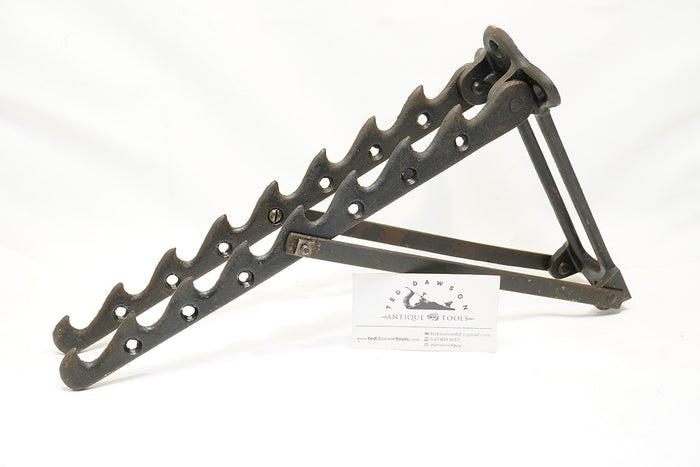FABULOUS CAST IRON TOOL RACK - GENERAL HARDWARE STORE