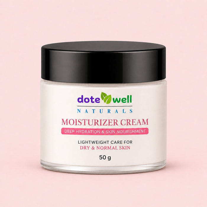 Face Moisturizer Cream for Deep Hydration & Skin Nourishment | Lightweight Care for Dry & Normal Skin | 50g