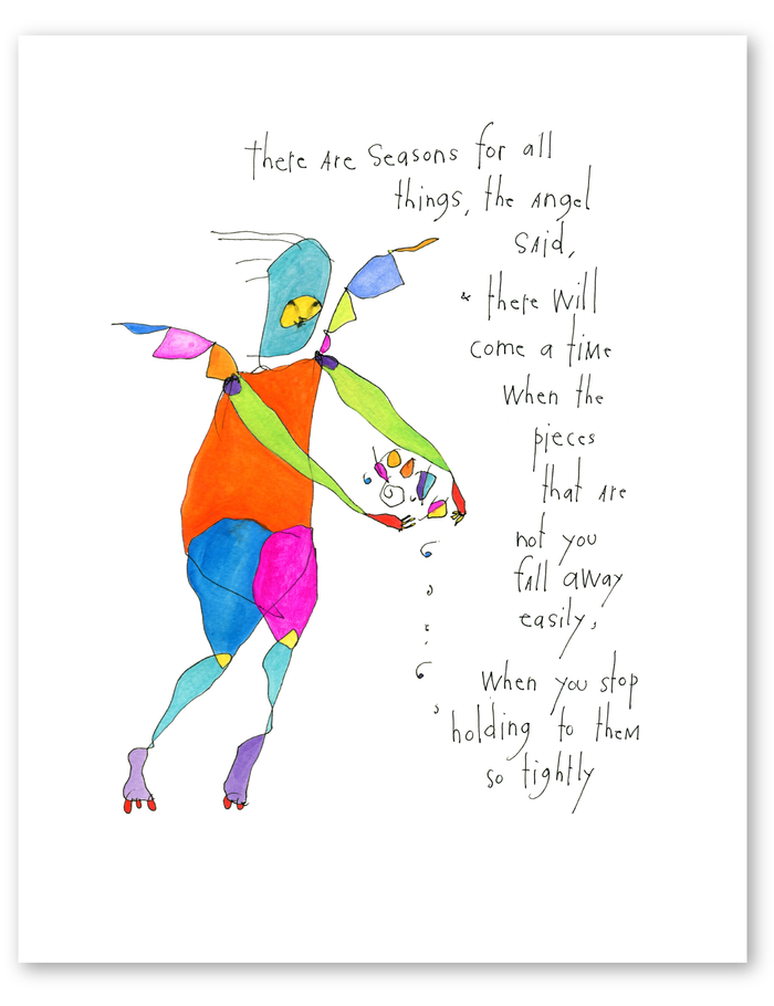 fall away art print