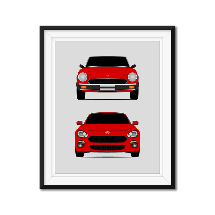 Fiat 124 Spider Generations