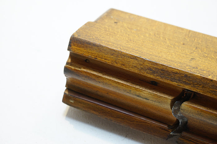 FINE W. ROWED COMPLEX MOLDING PLANE - 1"