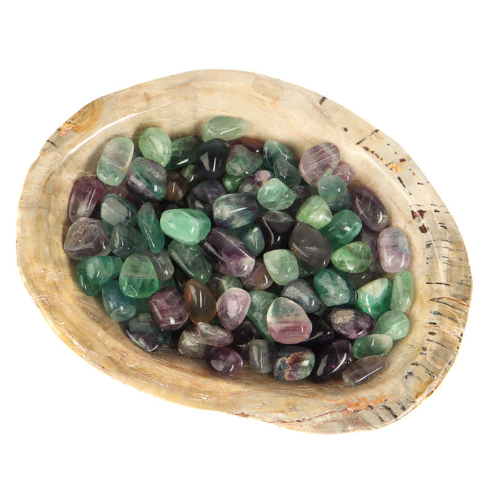 Fluorite Tumbled Crystal Tumbled Aquarius