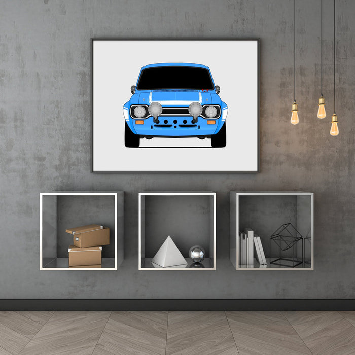 Ford Escort MK1 RS1600 (1967-1975) from Fast & Furious 6 Poster