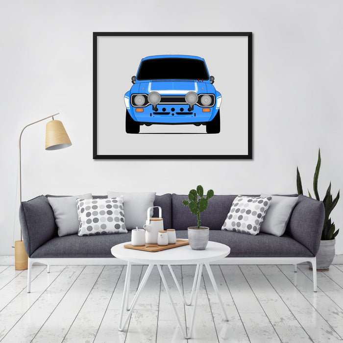 Ford Escort MK1 RS1600 (1967-1975) from Fast & Furious 6 Poster