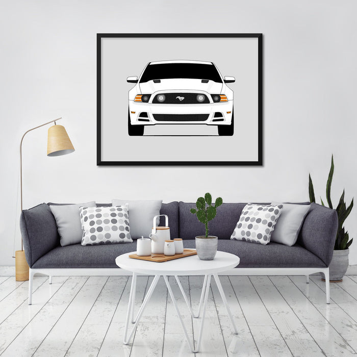 Ford Mustang GT (2013-2014) S197 II Poster