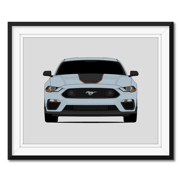Ford Mustang GT (2021-Present) S550 Poster