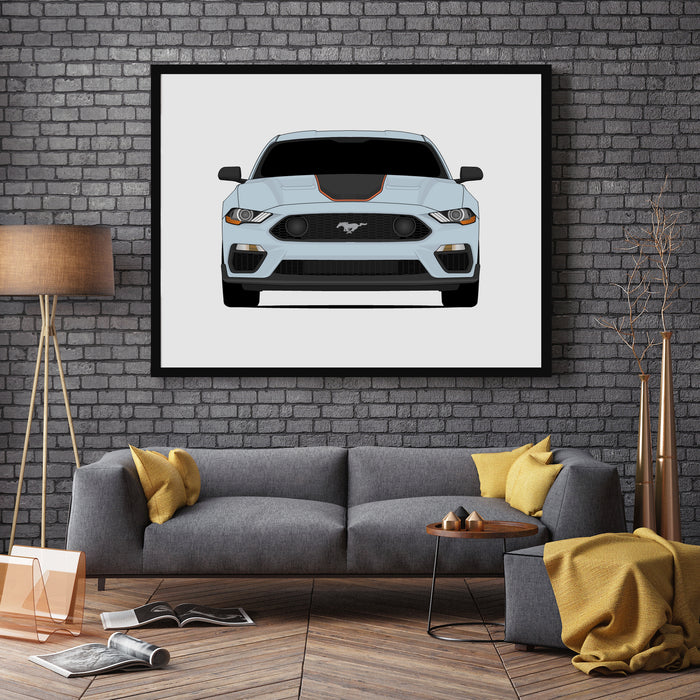 Ford Mustang GT (2021-Present) S550 Poster
