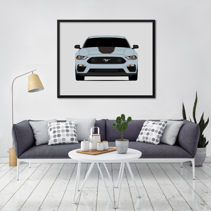 Ford Mustang GT (2021-Present) S550 Poster