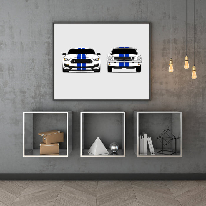 Ford Mustang Shelby GT350s Classic and New Generations