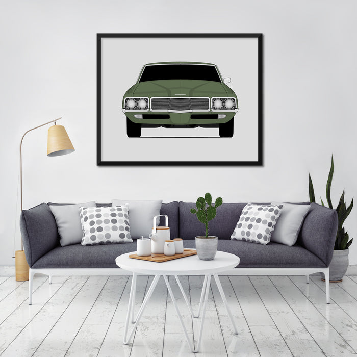 Ford Thunderbird (1970-1971) Gen 5 Poster