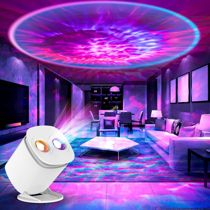 Galaxy Projector for Relaxation – Calm-Down Night Light for Bath Time, Meditation, and Evening Wind-Down Ritual