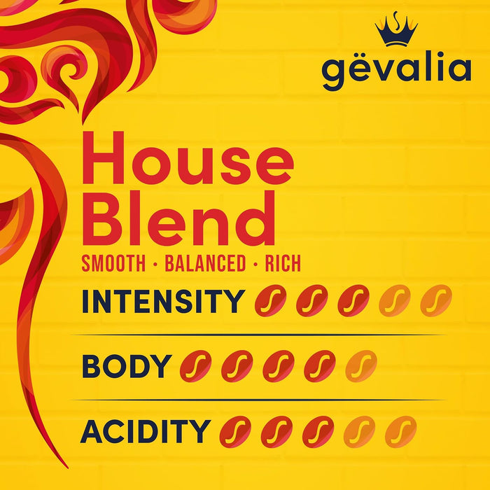 Gevalia House Blend Ground Coffee – Elegant Housewarming Present for New Home Hosts