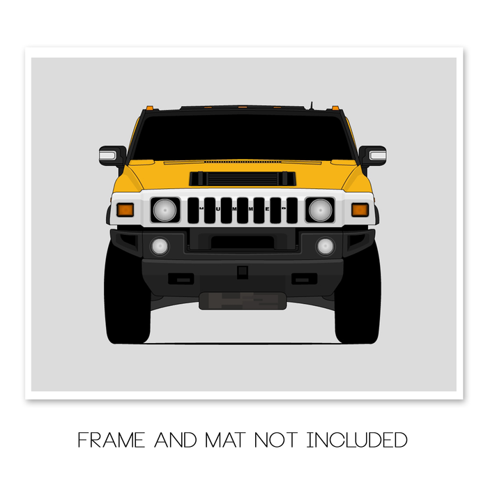 GMC Hummer H2 (2003-2007) Poster