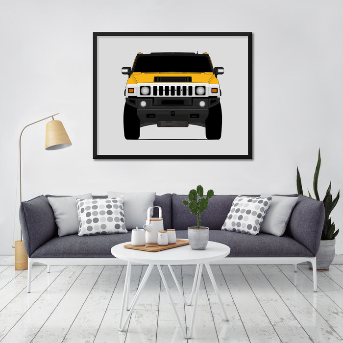 GMC Hummer H2 (2003-2007) Poster