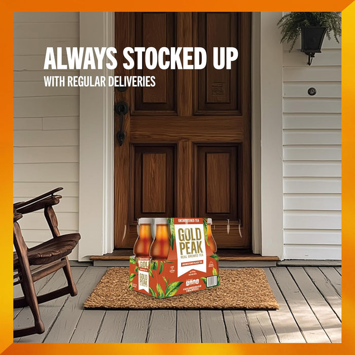 Gold Peak Sweet Tea – Grab-and-Go Bottled Beverage for the Office and Commute, 16.9 fl oz 6 Pack