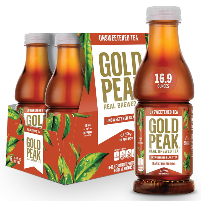 Unsweetened - 16.9 Fl Oz (Pack of 6)