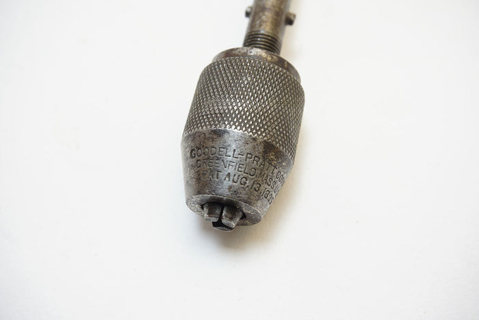 GOODELL PRATT ARCHEMEDIAN STYLE SPIRAL DRILL - 1895 PATENT
