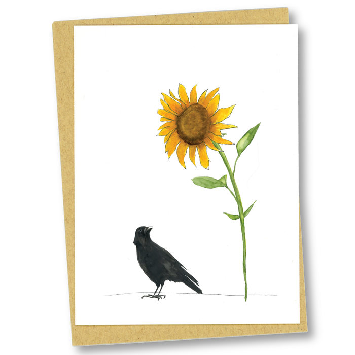 greeting card: miranda in summer