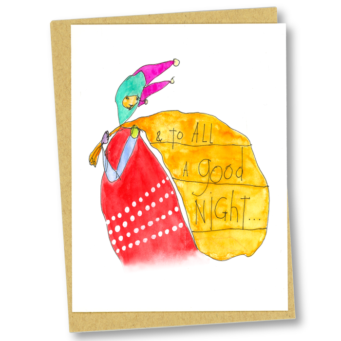 greeting card pack: christmas eve