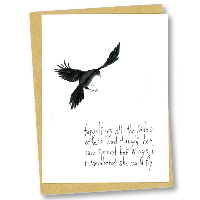 greeting card: unleashed
