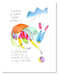guiding light art print