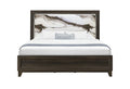Harmony Brown Bed with LED