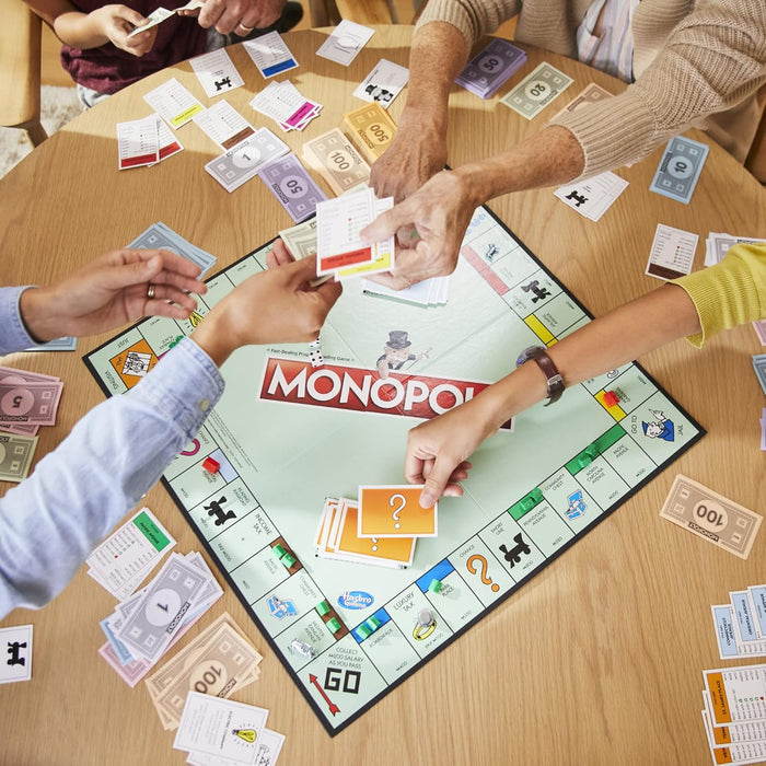 Hasbro Monopoly Board Game – Thoughtful Present for Grandparents, Parents, and Family Game Nights