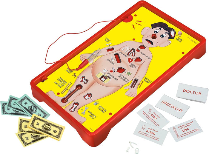 Hasbro Operation Electronic Board Game – Nostalgic Birthday Gift for Kids Ages 6+ and Family Game Lovers