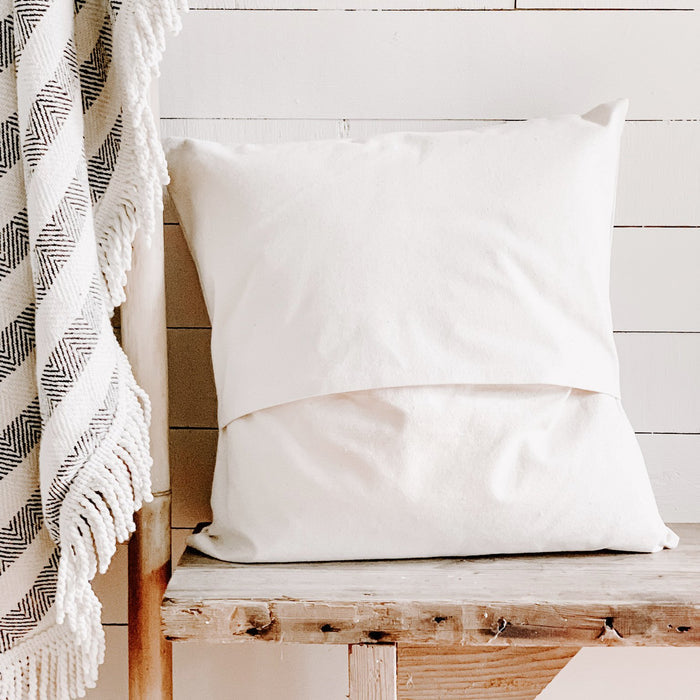 Hen Stamp - Custom Square Canvas Pillow