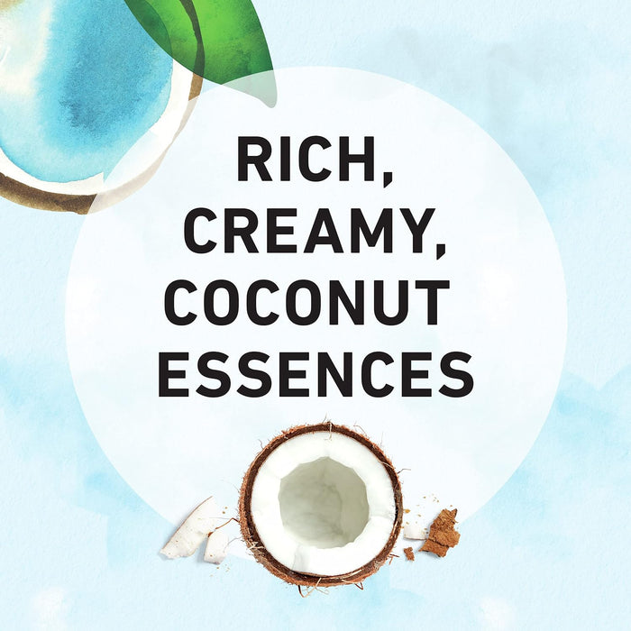 scented with creamy coconut essence