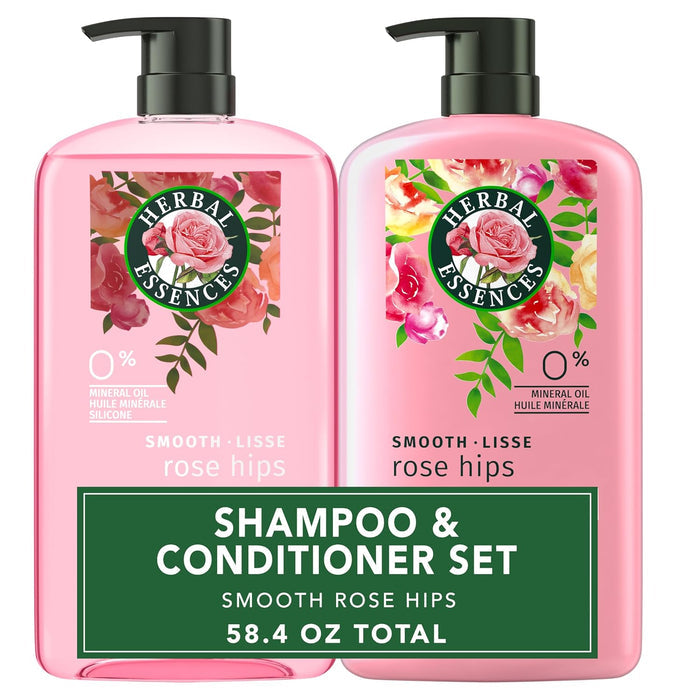 2-pack of full-size 29.2 fl oz shampoo and conditioner bottles