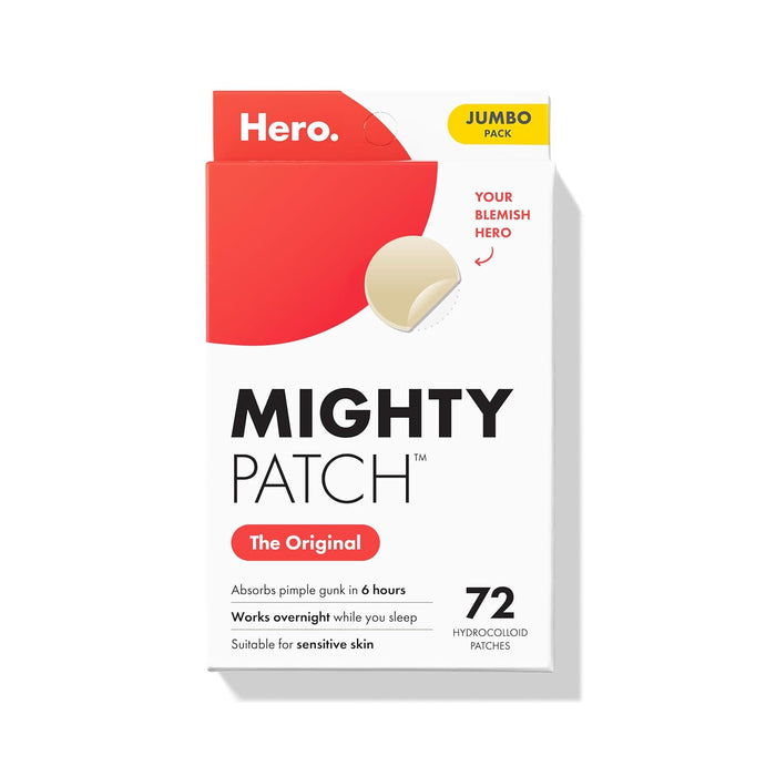 medical-grade hydrocolloid core that absorbs pimple fluid