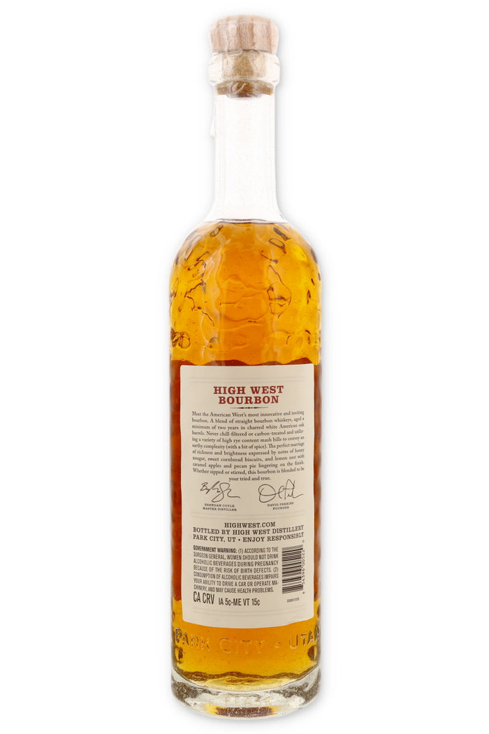 High West American Bourbon 750ml - Flask Fine Wine & Whisky
