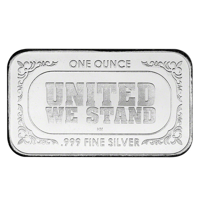 Highland Mint 1 oz Silver Flag Bar