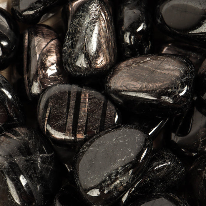 Hypersthene Tumbled Crystal Tumbled Aries