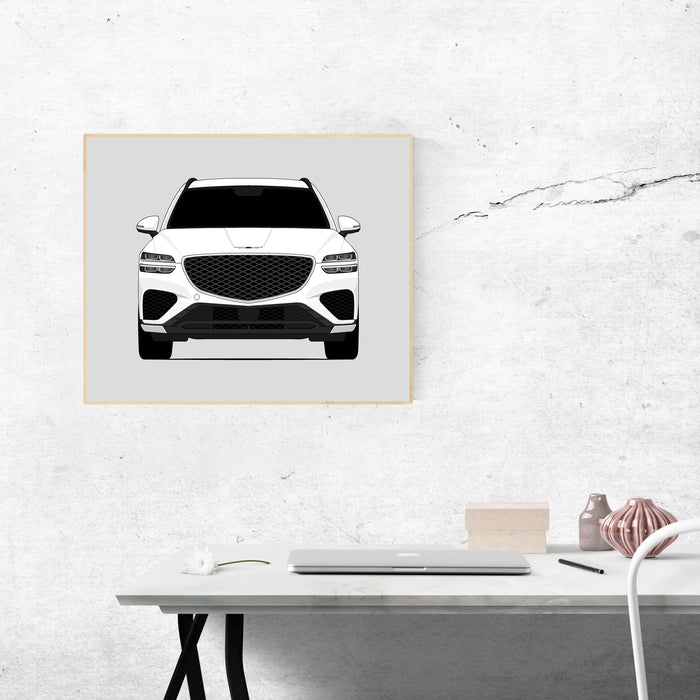 Hyundai Genesis GV70 Sport (2020-2025) Poster
