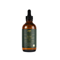 I AM PURE Jamaican black castor oil tea tree hair care oil in brown glass bottle with dropper