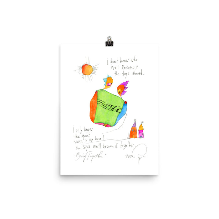 international being together print (2021)