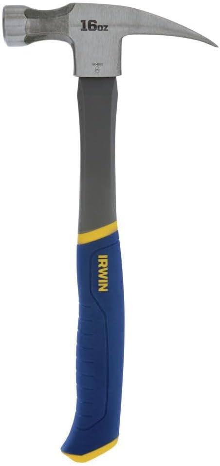 IRWIN General Purpose Hammer – ProTouch Grip for Productive Weekend Renovations and Home Repairs