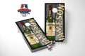 Jameson Whiskey Cornhole Board Vinyl Wrap Skins Laminated Sticker Set Decal