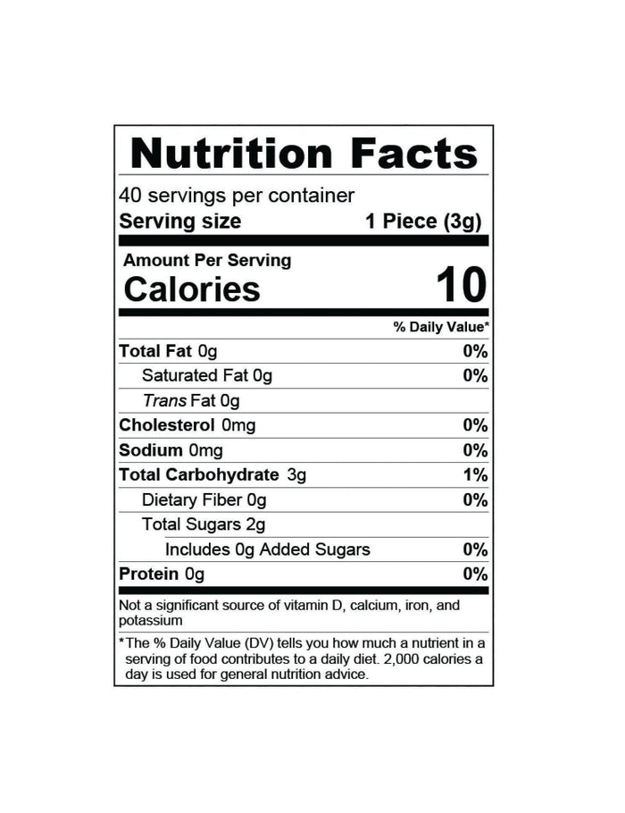 cholesterol-free and fat-free nutritional profile