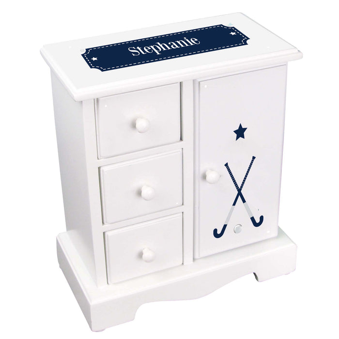 Jewelry Armoire - Field Hockey