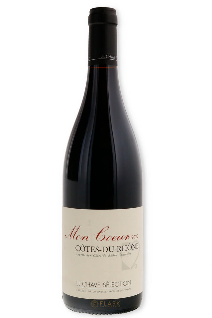 JL Chave Selection Cotes du Rhone Mon Coeur 2023 - Flask Fine Wine & Whisky