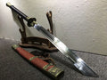 Kangxi dao,Hand forged,High carbon steel burn blade,Redwood,Alloy - Chinese sword shop