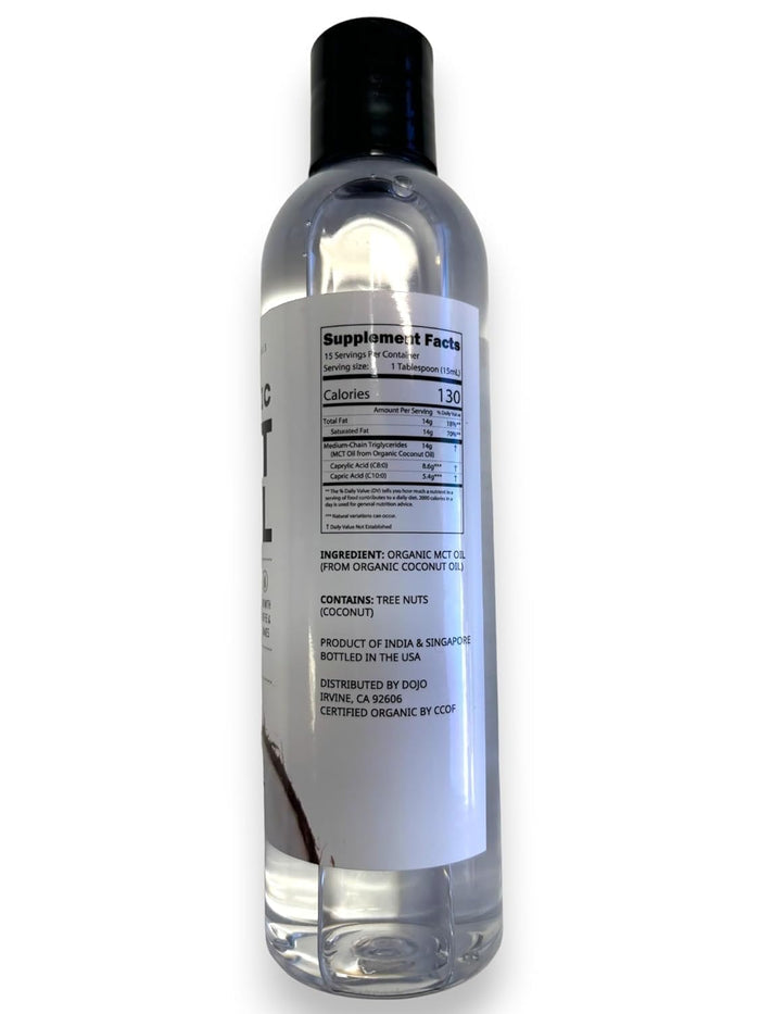 Kate Naturals MCT Oil – Work From Home Productivity Boost, Tasteless MCT to Stir Into Morning Coffee