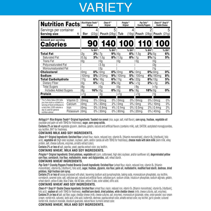 dual sku offering lets buyers choose between lighter 0.85 oz or slightly larger 0.93 oz portion sizes
