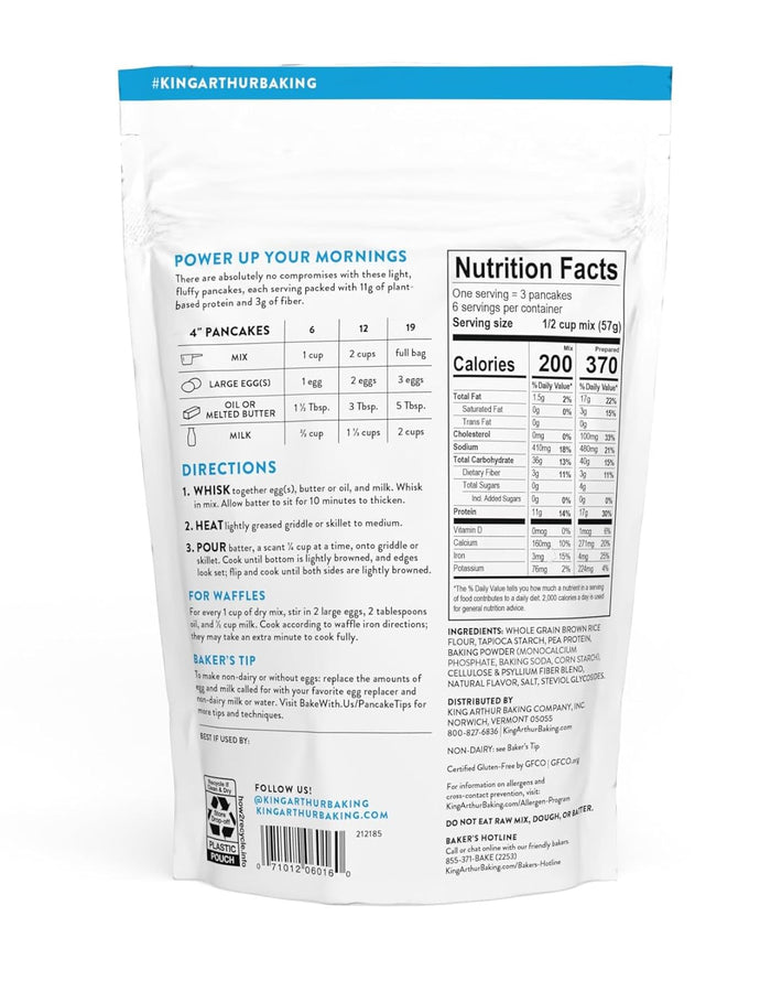 4g dietary fiber per serving
