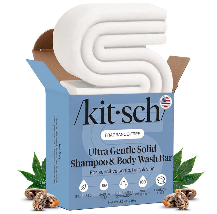 2-in-1 shampoo and body wash bar (3.2 oz solid format)