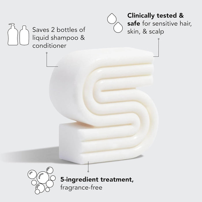 Kitsch 2-in-1 Shampoo Body Bar – Thoughtful Self-Care Gift for Her, Vegan and Unscented