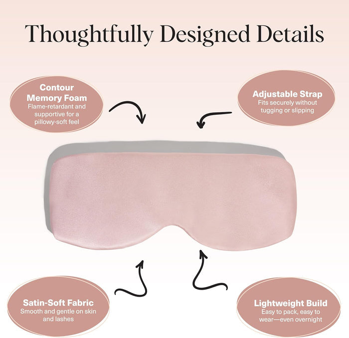 flame-retardant memory foam core with satin-soft outer finish